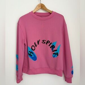 Sunday Service - Kanye West - Yeezy - Holy Spirit Pink Crewneck